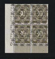Deutschland Alliierte Besetzung 1948 Bizone Michel Nr. 63 II (4) W Ecke **, Gepr. Schlegel BPP, Michel 180,-++€ - Zona Anglo-Américan