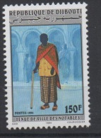 Djibouti Dschibuti 1994 Mi. 603 ** Neuf MNH Tenue De Ville Des Notables RARE - Dschibuti (1977-...)