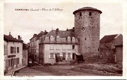 N°4385 R -cpa Charlieu -place De L'abbaye- - Charlieu