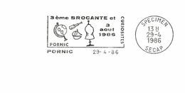 Département De La Loire Atlantique - Pornic - Flamme Secap SPECIMEN - Maschinenstempel (Werbestempel)