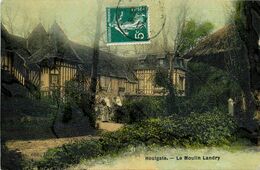 Houlgate * Le Moulin Landry * Cpa Toilée Colorisée - Houlgate