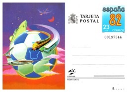 Thème Football - Coupe Du Monde Espagne 1982 - Espagne Entier Postal - 1982 – Spain