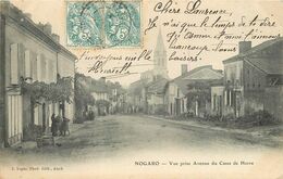 NOGARO - Vue Prise Avenue Du Casse De Herre. - Nogaro