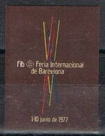 Viñeta  BARCELONA  1985. Feria Internacional  FIB, Label, Cinderella * - Variedades & Curiosidades