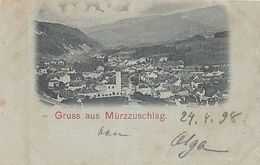 CPA MURZZUSCHLAG- TOWN PANORAMA - Mürzzuschlag