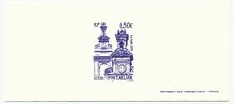 FRANCE - Gravure Du Timbre 0,50E PONTARLIER (Doubs) - Epreuves De Luxe