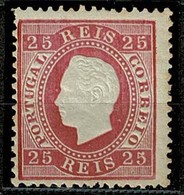 Portugal, 1870/6, # 40 G Dent. 12 3/4, Tipo VIIII,  MH - Ongebruikt