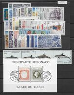 PROMOTION MONACO - 1992 - ANNEE COMPLETE ** 44 TIMBRES - COTE YVERT = 130 EUROS - Annate Complete