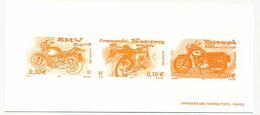 FRANCE - Gravure Des Timbres 0,16E Et 0,30E - Série Jeunesse 2002 - Motocyclettes - Epreuves De Luxe