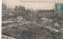 76 Canteleu. L'eglise Et Le Chateau - Canteleu