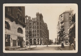 Egypt - 1928 - RARE - Vintage Post Card - Emad El Din Street - Cartas & Documentos