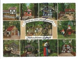 Carte Mosaïque, Chalets à Colombages:" Grüss Aus Märchenwald" - Ibbenbueren