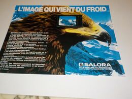 PUBLICITE IMAGE QUI VIENT DU FROID TV SALORA 1984 - Televisión