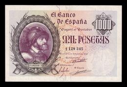 España Spain 1000 Pesetas Carlos I 1940 Pick 125 MBC+/EBC VF+/XF - 1000 Peseten