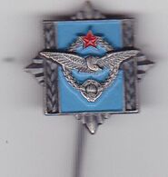 YUGOSLAVIA  --  LOT 2 X BADGE  YU AIR FORCE  --  ENAMEL - Armée De L'air