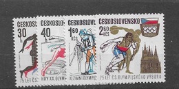 1971 MNH  Tschechoslowalei,Michel 2045-48,  Postfris** - Neufs