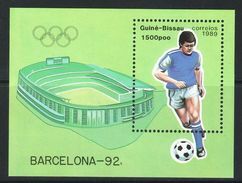 GUINEA BISSAU 1989 - OLYMPICS BARCELONA 92 - MICHEL BLOCK 277 - Summer 1992: Barcelona