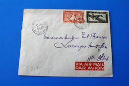 SAÏGON VIET-NAM Poste Aérienne France(ex-colonie Protectorat)Indochine 1950 Marcophilie Lettre-☛Laragne Htes Alpes 05 - Lettres & Documents