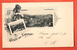 IKD-05 Selten Gruss Aus Langnau Motiv. Pionier. Stempel Langnau 18.1.1899 Nach Starrkirch Olten - Langnau Im Emmental