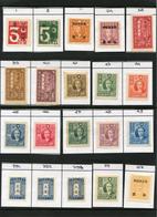 TAIWAN R.O.C. - Thirty (30) Stamps Unused But Hinged Stamps Sorted By STANLEY GIBBONS Numbers. - Verzamelingen & Reeksen