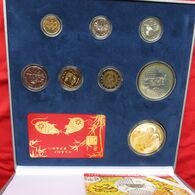 Singapore Set 5 10 20 50 Cents 1 5 $ + 2$  2008 Box - Singapour