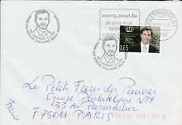 LUXEMBOURG SEUL SUR LETTRE POUR LA FRANCE 2011 - Lettres & Documents