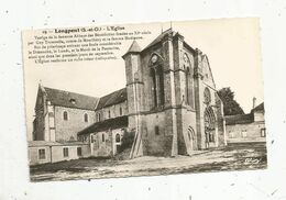 Cp ,91,  LONGPONT SUR ORGE , La Basilique ,écrite ,ed. Combier , N° 78556 - Sonstige & Ohne Zuordnung