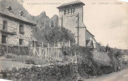 Carlat        15       Village Et église       (voir Scan) - Other & Unclassified