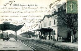 N°4394 R -cpa Sorgues -quai De La Gare- - Estaciones Sin Trenes