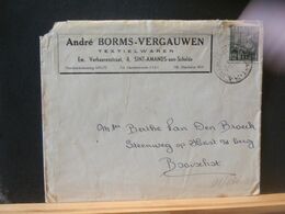 91/036   LETTRE  BELGE ENTETE   OBL. SINT AMANDS - 1948 Exportation