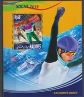 Olympics 2014 - Ski - MALDIVES - S/S MNH - Hiver 2014: Sotchi