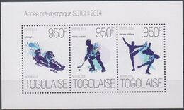 Olympics 2014 - Ice Hockey - TOGO - S/S MNH - Winter 2014: Sotschi