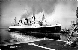 Cherbourg * Paquebot Le QUEEN MARY * Bateau - Cherbourg