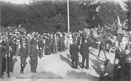 71-CLUNY- MILLENAIRE DE CLUNY LA FOULE A L'ARRIVEE DU ROI - Cluny