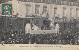 71-CHALON-SUR-SAÔNE- CARNAVAL 1912, L'ENLEVEMENT DE LA JOCONDE - Chalon Sur Saone