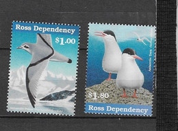 Dépendance De Ross (Nouvelle Zélande) N° 52-55** Faunes Oiseaux De Mer - Unused Stamps