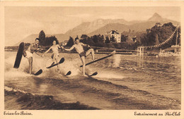 74-EVIAN-LES-BAINS- ENTRAINEMENT AU SKI-CLUB - Evian-les-Bains