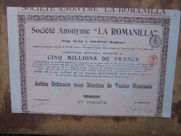 ACTION "LA ROMANILLA" (LIRE CI BAS LES CONDITIONS D'ENVOIS) - Unclassified