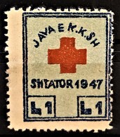 ALBANIA 1947 - MNH - Red Cross Oblig. Tax - 1L - Albania