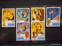 BURUNDI 731/36 GEST. ( COB ) COTE : 6 EURO ( G ) - Used Stamps