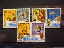 BURUNDI 731/36 GEST. ( COB ) COTE : 6 EURO ( G ) - Used Stamps