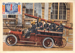 92-COURBEVOIE- POMPIERS DE LA VILLE DE COURBEVOIE- - Courbevoie