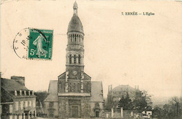 Ernée * Place De L'église De La Commune - Ernee