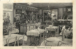 Pays Div- Ref Y62- Suisse - Cafe De La Frontiere - Verrieres - Cesar Hirt Telephone No 7  - - Les Verrières