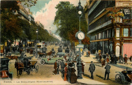 Paris * 2ème 9ème * Le Boulevard Montmartre * Automobile Voiture Ancienne - Paris (02)