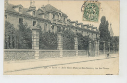 PARIS - XIVème Arrondissement - Asile Notre Dame De Bon Secours, Rue Des Plantes - Edit. Marmuse - Arrondissement: 14