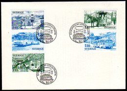 SWEDEN 1977 Local Transport FDC.  Michel 999-1003 - FDC