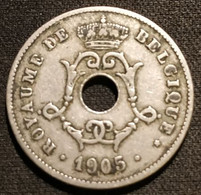 BELGIQUE - BELGIUM - 10 CENTIMES 1905 - Légende FR - Léopold II - Type Michaux - KM 52 - 10 Centimes