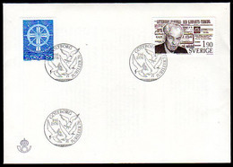 SWEDEN 1976 Anniversaries FDC.  Michel 950-51 - FDC