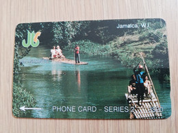 JAMAICA  J$20,-  GPT CARD  RIO GRANDE    CONTROL NR: 1JAMB   Fine Used Card  **3223** - Jamaïque